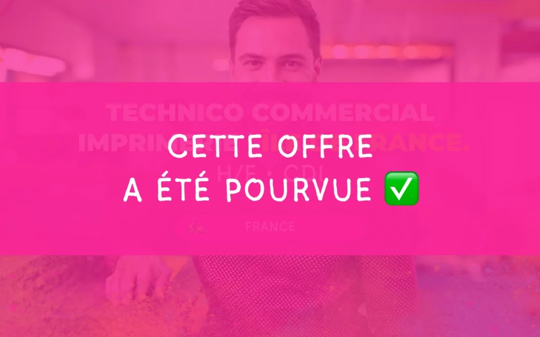 Technico-commercial Imprimerie – Île de France H/F • France